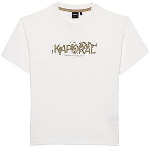 Kaporal Piko T-shirt voor jongens, offwhi, 8 Jaren