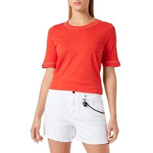 Love Moschino Dames Casual Shorts, Optical White, 44, wit (optical white), 44 NL