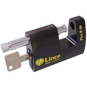 Lince Hangslot PLUS R90 I hoge veiligheid, 90 x 65 mm. I sluitmechanisme met pen I monoblok van massief staal