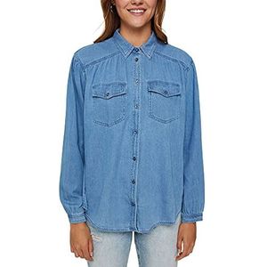 ESPRIT Damesblouse, 902/Blue Medium Wash., XS