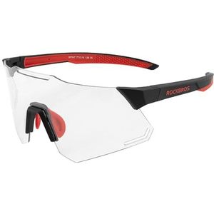 ROCKBROS Fietsbril Heren Meekleurende Sportbril Dames Fietszonnebril UV400 Transparante MTB Racefiets Bril