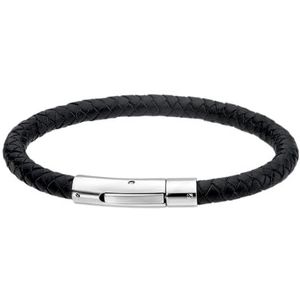 Lotus Style - LS1119-2/1 - Armband - Zwart - Leer