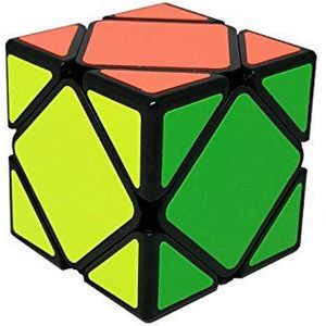 QIYI Does Not Apply CUBO DE Rubik SKEWB QICHENG Bordes Negros, 6948154201512, Zwart, One Size