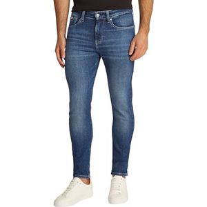 Calvin Klein Skinny heren, Denim Medium, 33W / 34L