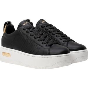 Replay Epic High Perf Sneakers voor dames, zwart, maat 37 EU, 003 Black, 37 EU