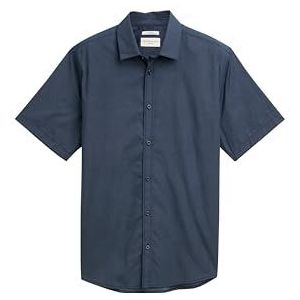 TOM TAILOR heren overhemd, 37274 - Navy Regular Structure, M