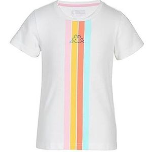 Kappa Sport T-shirt met korte mouwen Quome K wit korte mouwen uniseks baby