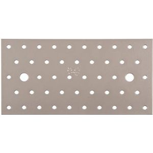 Alberts 821722 DURAVIS geperforeerde plaat, parelbeige