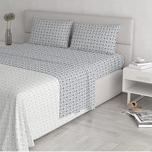 Italian Bed Linen Beddengoedset Athena katoen, Dora rook, tweepersoonsbed