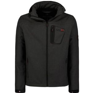 Geographical Norway Texshell_Men Softshell Heren, Donkergrijs, M
