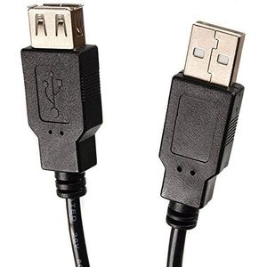 Maclean MCTV-745 USB-verlengkabel USB-kabelaansluiting 2.0 USB-aansluiting verlengstuk - stopcontact/stekker (5 m)