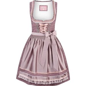 STOCKERPOINT - Dirndl - Nude - Ruby - Mouwloos - Knielengte - Bloemenprint