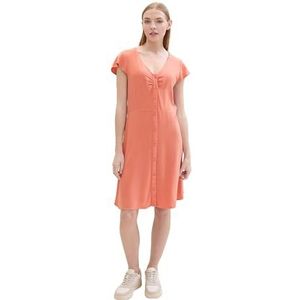 TOM TAILOR Denim Damesjurk, 35155 - Verbrand terracotta, XXL