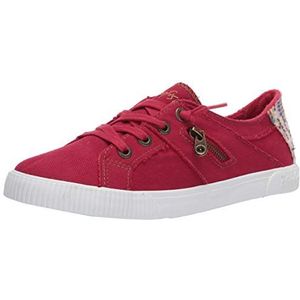 Blowfish Malibu Women's Fruit Sneaker, Jester Red Smoked Canvas, 6