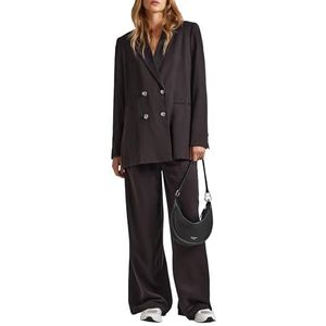 Pepe Jeans Dames Atenea Broek, Zwart (zwart), S