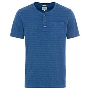 camel active Heren T-shirt, blauw, S