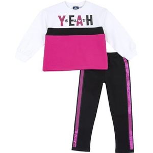 Chicco Jumpsuit-Set Met Sweatshirt uniseks-kind, Fuxia, 5A, Design in Italië