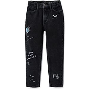 Desigual Jongens Jeans, zwart, 10 Jaar