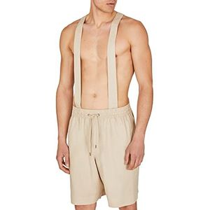 Emporio Armani Swimwear Men's Emporio Armani Superfine Linen Blend Shorts Bermuda, Sand Yellow, S, Zand Yellow, S