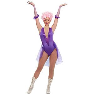 Trapeze Artist Costume, Purple (M)
