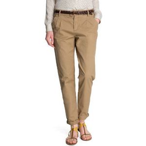 ESPRIT dames broek, beige (242 ginger beige), 44W x 32L