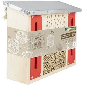 Windhager Silo 06937 Vogelvoederhuisje, vogelvoederhuis, vogelhuisje, van kunststof, inclusief ophangkoord, 31 x 22 x 20 cm