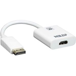 DisplayPort Kabel DisplayPort Male - HDMI Female 0.15 m Wit