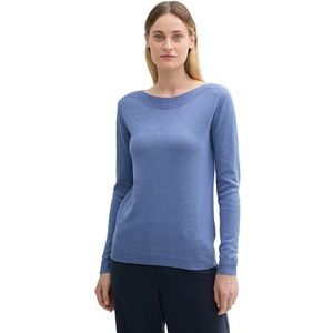 TOM TAILOR Damestrui, 36521 - Colony Blue Melange, XL