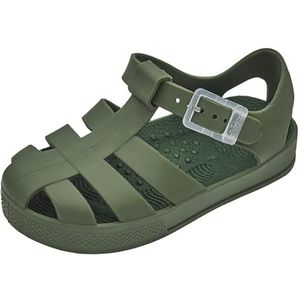 Chicco Sandalen voor jongens, ideaal voor zee en zwembad, met riem, Groen, 30 EU