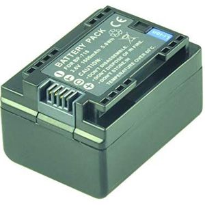 2-Power 1600 mAh Li-Ion (3,6 V) camcorder vervangt accu voor BP-709