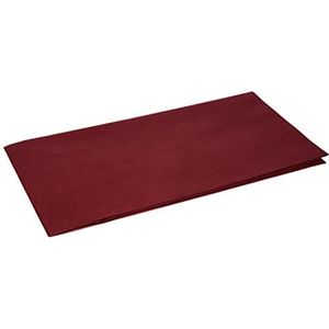 Papstar, 20 tafelkleden, stofachtig, vlies ""soft seletion"" 80 cm x 80 cm bordeaux, 82329