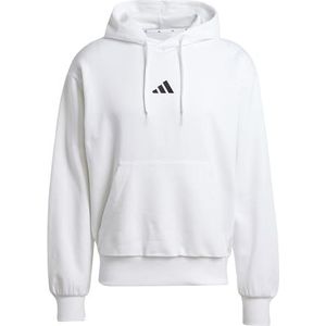 adidas - Hoodie - Grijs - Fleece - Verstelbare Capuchon