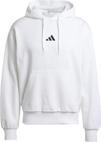 adidas - Hoodie - Grijs - Fleece - Verstelbare Capuchon