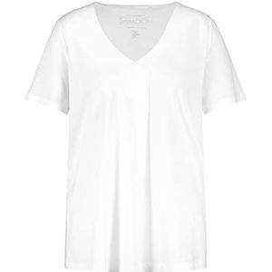 Samoon T-shirt dames, offwhite., 44