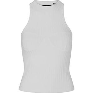 OW COLLECTION Dames Callie Stitch Top, wit, M