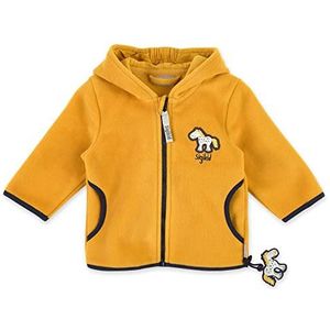 sigikid Fleecejack van polarfleece voor babymeisjes in de maten 62 tot 98, geel, 62 cm