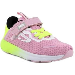 Primigi B&g Runner gymschoenen voor meisjes en meisjes, Roze Neon Geel, 27 EU