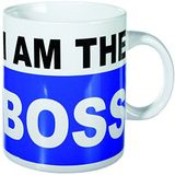 Out of the Blue XL koffiemok I am the Boss