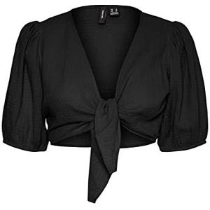 VERO MODA Damestop, zwart, XS