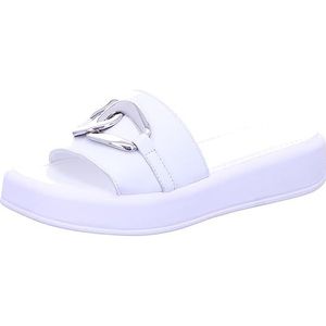 Marco Tozzi Dames 2-2-27280-20 lederen sandalen, wit, 36 EU, wit, 36 EU