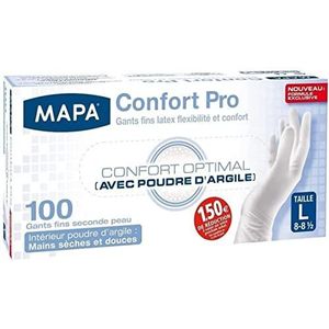 Mapa 992246 handschoen Solo Latex, 100 stuks, Taille L