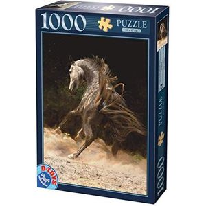 Unbekannt 70395-PH03 D-Toys Puzzel 1000 wild paard, meerkleurig