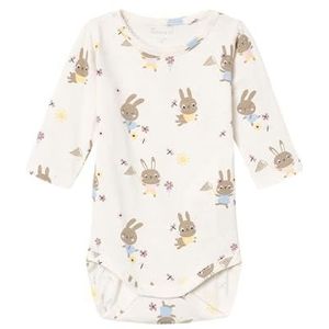 NAME IT nbfhejse ls body, wit, 56 cm