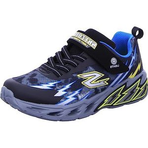 Skechers Jongens Light Storm 2.0 Sneakers, Zwart Blauw, 29 EU