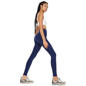 Trendyol Navy Blue Sports tights yogabroek voor dames, Marine, S
