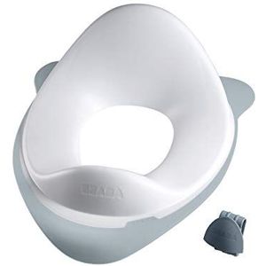 BÉABA, Toiletbrilverkleiner, Kindertoiletzitting met haak, Antislip ergonomisch ontwerp, Gemakkelijk schoon te maken, Light Mist