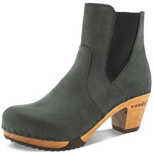 Woody Dames Lara enkellaars, grijs, 5 UK, Grijs, 38 EU