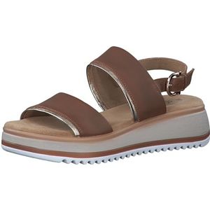 s.Oliver 5-28700-42 Damessandalen, cognac, 37 EU