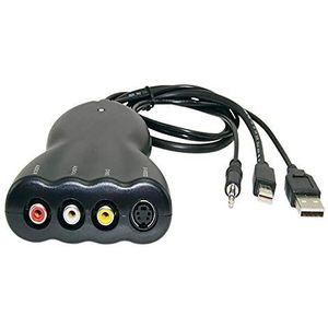 Cablematic - Mini-DisplayPort naar audio- en video RCA-converter