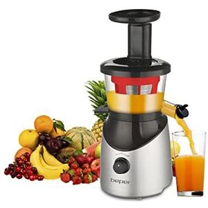 Beper 90.421R - Juicer - Zilver - Zwart